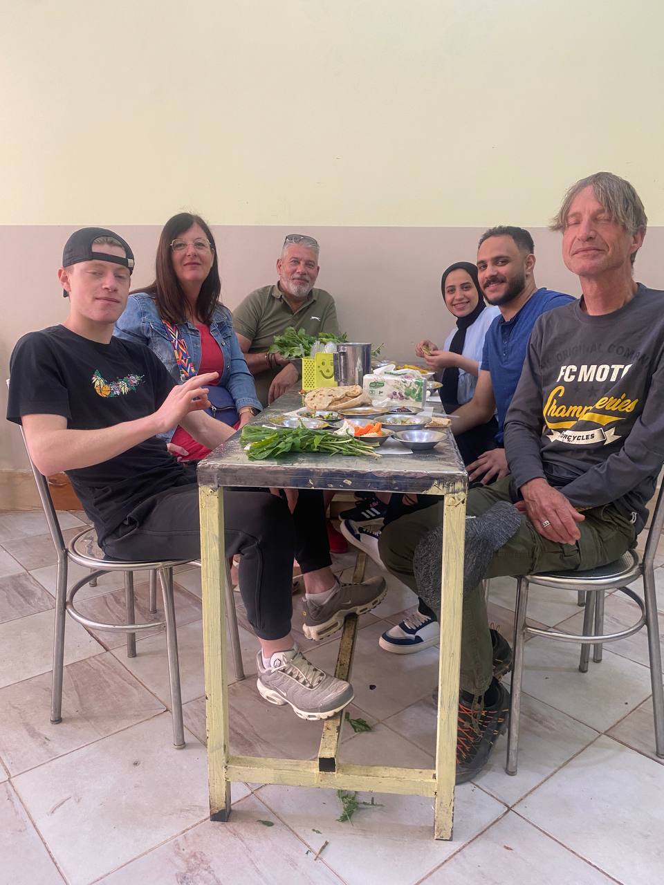 Express Safari team and guests